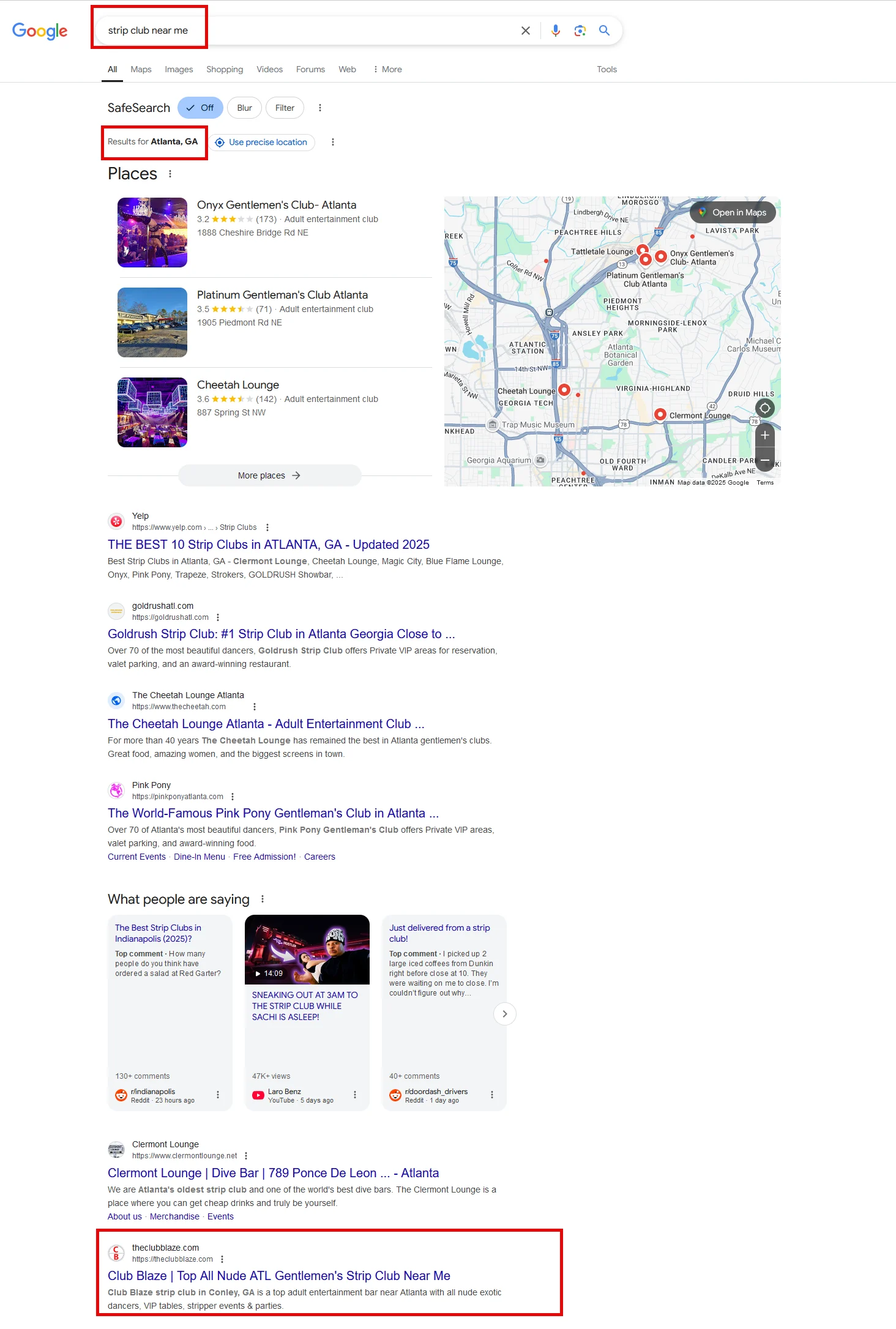 strip club near me ranking